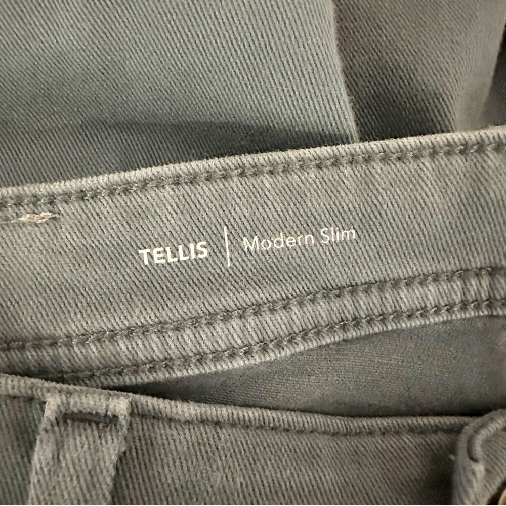 AG Adriano Goldschmeid Tellis Jean Modern Slim in 7 Years Vintage Cornflower - Picture 7 of 9